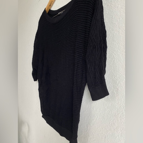 Express White Open knit Dolman sweater Women - Picture 4 of 8